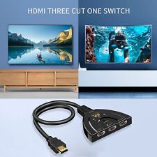 4K HDMI1080p Output Port Splitter 3-in-1 Hub 4k 2k 3d Mini 12v Transformer picture