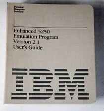 Vintage IBM Enhanced 5250 Emulation Program ver 2.1 User's Guide + Disks ST534 picture