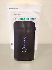 RAVPower All-In-1 Filehub - Wireless Sharing/Travel Router/External Battery Pack picture