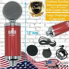 EMC910 Wide Dynamic Range Large Diaphragm Condenser Studio Microphone Red picture
