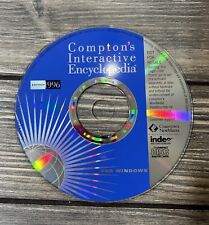 Vintage 1995 Comptons Interactive Encyclopedia Disc Edition 1996 picture
