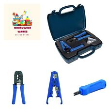 DataShark Network Tool Kit | Wire Crimper, Network Cable Stripper, Punch Down... picture