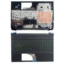 New Palmrest Keyboard Green Backlit L72597-001 L72598-001 For HP Pavilion 15-EC picture