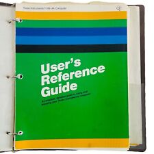 Texas Instruments TI-99/4A Computer User's Reference Guide VTG 1981 picture