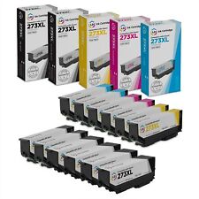 LD Remanufactured Epson 273XL Set of 12 HY Ink Cartridges: 4BK, 2C, 2M, 2Y, 2PBK picture