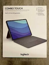 Logitech Combo Touch iPad Pro Keyboard Case for iPad Pro 12.9 5th Gen 920-010097 picture