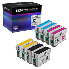 Reman Epson Set of 8 Ink Catridges 2x T127120 T127220 T127320 T127420 picture