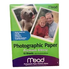 3 Packs 90's Vintage Mead 39024 Photographic Premium Glossy Photo Paper ink jet picture