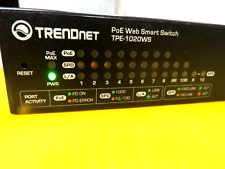 Trendnet 10 Port Gigabit Web Smart POE+ Switch TPE-1020WS picture