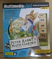 VTG Beatrix Potter Peter Rabbit's Math Garden CD Game/Activity Set Windows/Mac picture