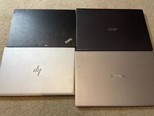 Lot of 4 laptops - 1x Lenovo, 1x Acer, 1x HP, 1x Misc picture