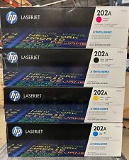 HP M254 M281 202A SET CF500A CF501A CF502A CF503A Toner Set- GENUINE picture
