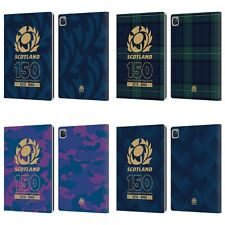 OFFICIAL SCOTLAND RUGBY 150TH ANNIVERSARY LEATHER BOOK CASE FOR APPLE iPAD picture