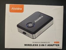 NEW Aisidra Transmitter Bluetooth Wireless 2 in 1 Adapter Audio 5V AD-BA010 picture