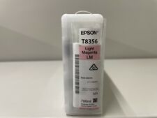 New Genuine Epson T8356 Light Magenta 700ml Ink Cartridge OB picture