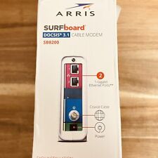 ARRIS SURFboard SB8200 DOCSIS 3.1 Cable Modem 10 Gbps 2 Ports, Barely Use picture