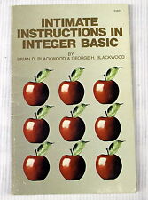 Intimate Instructions in Integer BASIC - 1st Edition, 1981 Blackwood & Blackwood picture