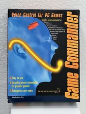 BRAND NEW FACTORY SEALED Game Commander Voice Control For PC Games Vintage RARE picture