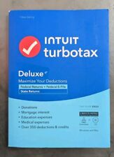 Intuit TurboTax Deluxe 2023 Federal and state. CD/Download - PC/MAC - SEALED. picture