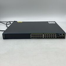 WS-C2960S-24PS-L V04 Cisco Catalyst PoE+ 24 Port 4x SFP Gigabit Ethernet Switch picture