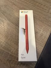 NEW DENTED BOX Microsoft Surface Pen Stylet | Stylus 1776 EYV-00041 Poppy Red picture