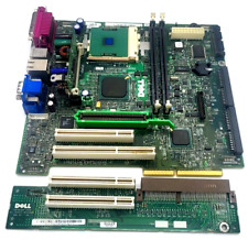 DELL GX150 MOTHERBOARD 038HRF + 933MHz INTEL PENTIUM 3 CPU SL52Q + PCI EXPANSION picture