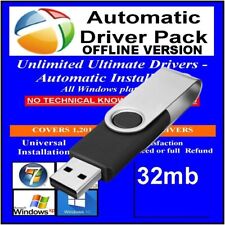 Windows Driver Pack Solutions OFFLINE Install Update XP 7/8/10/11 on 1x 32mb USB picture