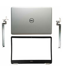 New Silver Lid Back Cover 0GYCJR & Front Bezel Hinges For Dell Inspiron 15 5584 picture
