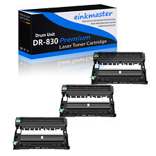 3PK Compatible High Yield Drum Unit DR830 for Brother MFC-L2820DW DCP-L2640DW picture