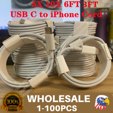 Wholesale Lot PD USB Type C USB C Fast Charger Cable For iPhone 14 13 12 11 XR 8 picture
