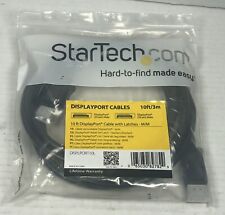 NEW StarTech DisplayPort 1.2 (Male) to DisplayPort 1.2 (Male) 4K Cable 10ft 3m  picture