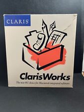 Vintage 1991 ClarisWorks for Apple Macintosh, Education Edition, U91-100-004A picture
