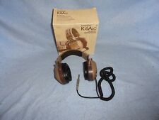 Vintage Koss K/6ALC Headphones Dual Volume Control with Original Box picture