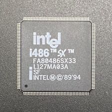 Intel FA80486SX33 CPU 33MHz QFP176 3.3V Embedded Low-Power 486SX-33 Processor picture