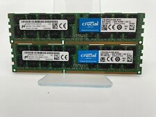 16GB (2x8GB) 2Rx4 PC3L-12800R DDR3 Server Memory RAM Micron Crucial picture