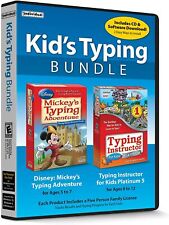 Kid's Typing Bundle: Mickeys Typing Adventure with Typing Instructor PC NEW picture