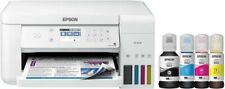 Brand New Epson EcoTank ET-3710 Wireless All-In-One Inkjet Printer - White picture