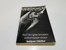 Falcon The F-16 Fighter Simulation Manual Atari ST/Amiga Version  picture
