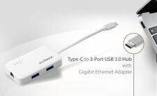 Edimax USB-C to 3-Port USB 3.0 Gigabit Ethernet Hub Adapter MacBook Air/Pro picture
