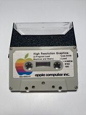 High Resolution Graphics Cassette for Apple Computers BASIC 1978 002-0002-01 picture