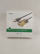 New UGREEN USB to RS232 Adapter Serial Cable DB9 Male 9 Pin PL2303 Chipset RS-2 picture