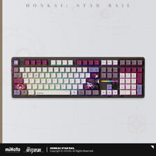 Anime MiHoYo Honkai Impact 3 Kafka Official Backlit Mechanical Keyboard Keypads picture