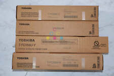 4 New OEM Toshiba eSTUDIO 5506AC,5508AC,6506AC,7506AC CMYK Toners T-FC556U picture