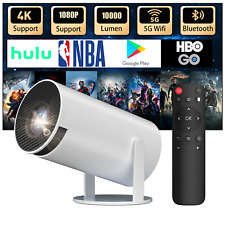 4K Mini Projector 10000 Lumen LED 1080P WiFi Bluetooth UHD Portable Home Theater picture