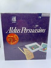 Vintage Software: Aldus PageMaker Persuasion Version 2.0 New Rare Sealed 1991 picture