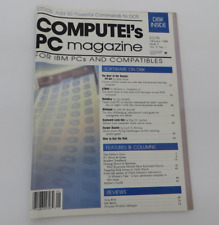 COMPUTE'S PC Magazine JAN 1988 Issue 3 Vol 2 No 1 Vintage Computer Magazine picture