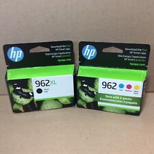 HP 962XL High Yield Black 962 Cyan/Magenta/Yellow Ink Cartridges - Dated 2025 picture