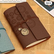 Gt 2000 9 2PCS A6 Loose Leaf Vintage Style Binding Creative Ledger Diary picture