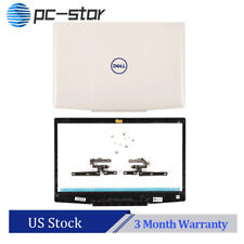 New For Dell G3 15 3590 LCD Back Cover White 03HKFN Front Bezel Hinges Screws picture