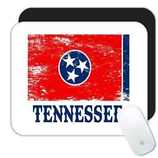 Gift Mousepad : Tennessee Flag Distressed Souvenir State USA Christmas Coworker picture